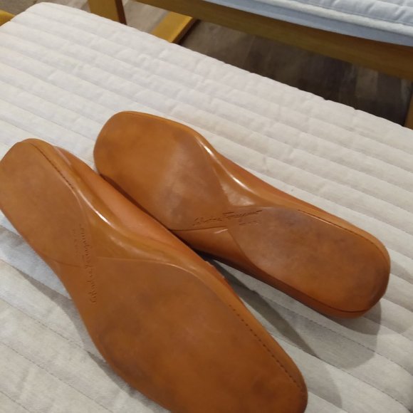 Salvatore Ferragamo loafer size 8.5 2 A narrow leather - Picture 3 of 6
